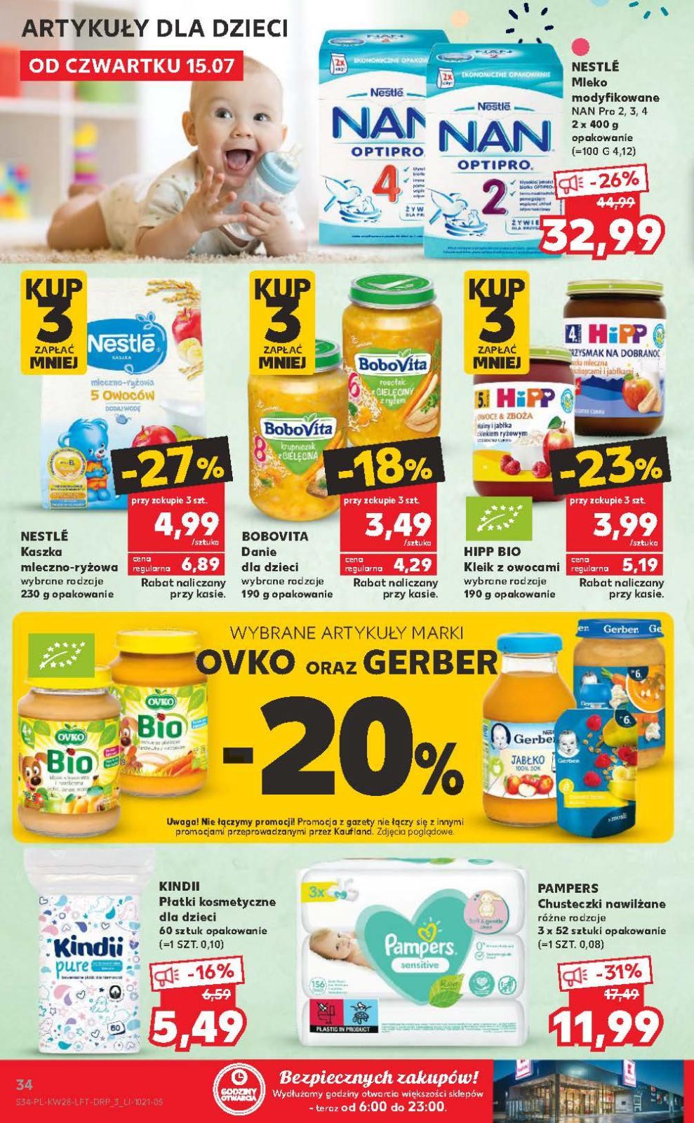 Gazetka promocyjna Kaufland do 21/07/2021 str.34