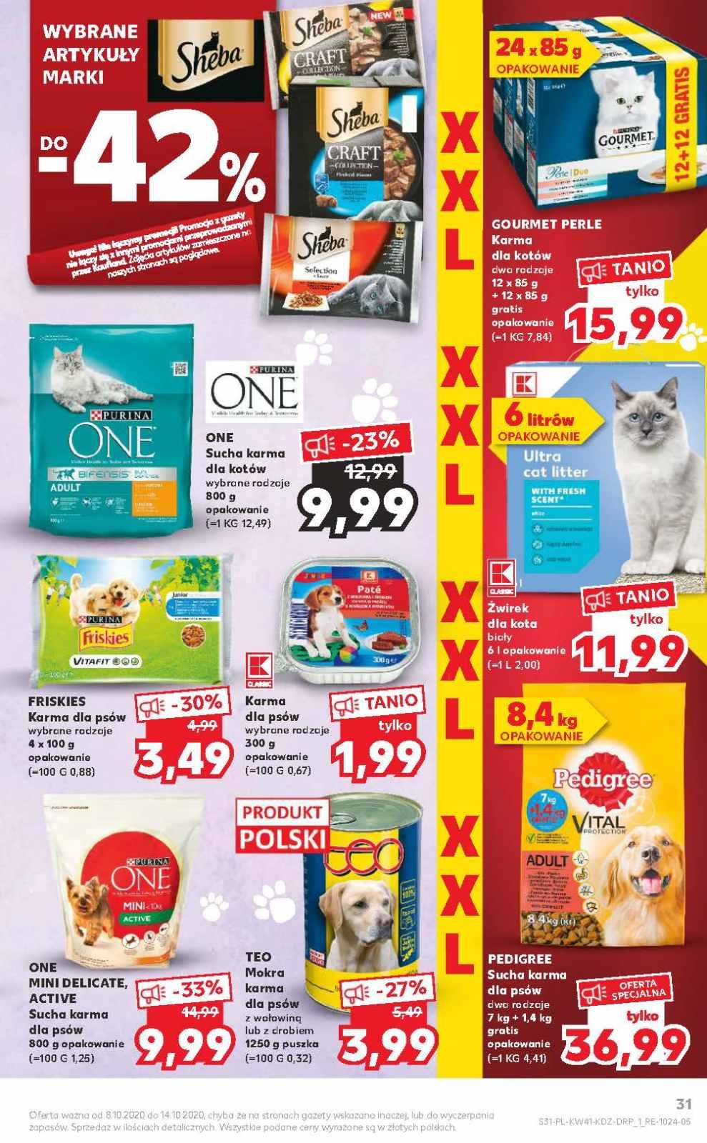 Gazetka promocyjna Kaufland do 14/10/2020 str.31