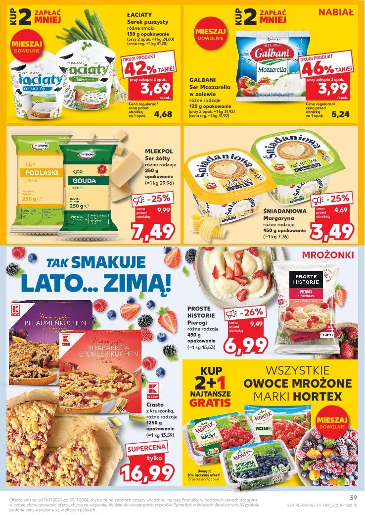 Gazetka promocyjna Kaufland do 20/11/2024 str.39