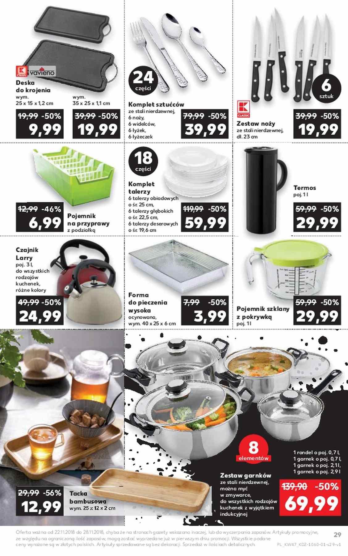 Gazetka promocyjna Kaufland do 28/11/2018 str.29