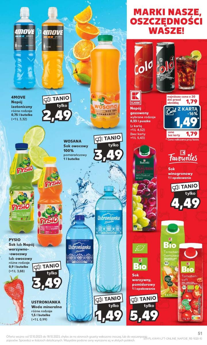 Gazetka promocyjna Kaufland do 18/10/2023 str.51