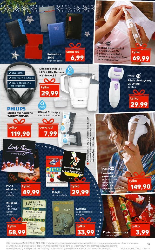 Gazetka promocyjna Kaufland do 24/12/2019 str.39