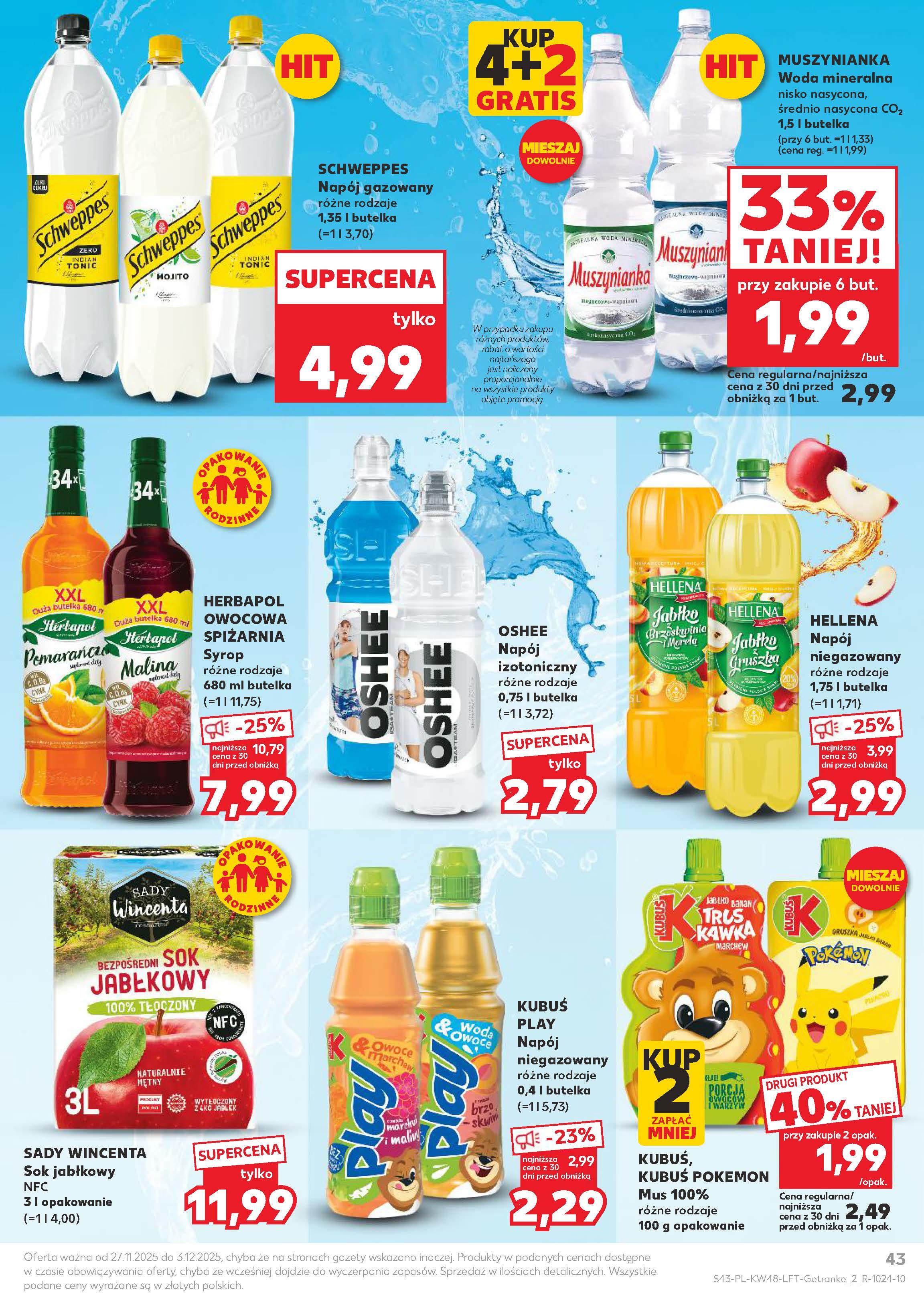 Gazetka promocyjna Kaufland do 03/12/2025 str.43