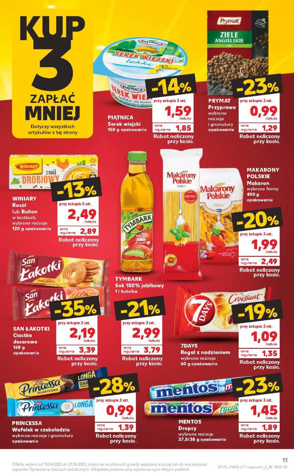 Gazetka promocyjna Kaufland do 21/04/2021 str.7