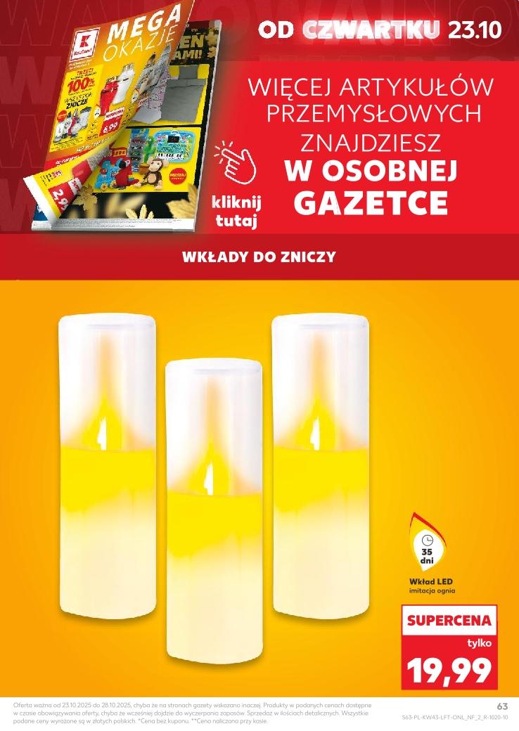 Gazetka promocyjna Kaufland do 29/10/2025 str.63