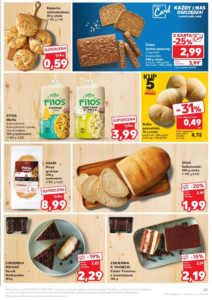 Gazetka promocyjna Kaufland do 29/01/2025 str.37