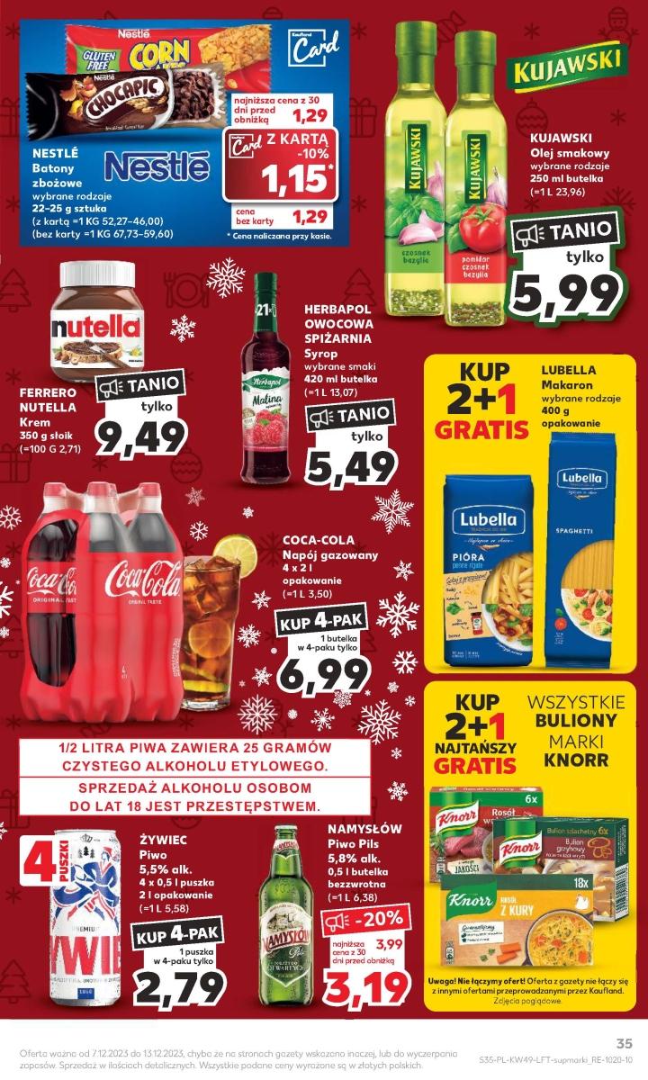 Gazetka promocyjna Kaufland do 13/12/2023 str.35