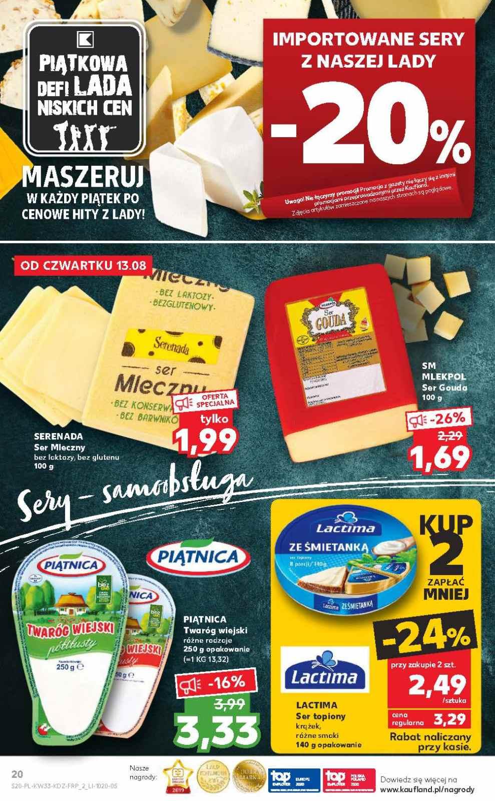 Gazetka promocyjna Kaufland do 19/08/2020 str.20