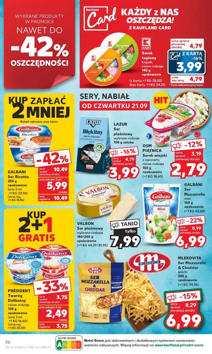 Gazetka promocyjna Kaufland do 27/09/2023 str.36