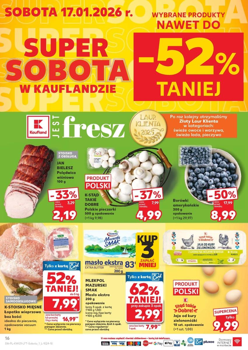 Gazetka promocyjna Kaufland do 21/01/2026 str.16