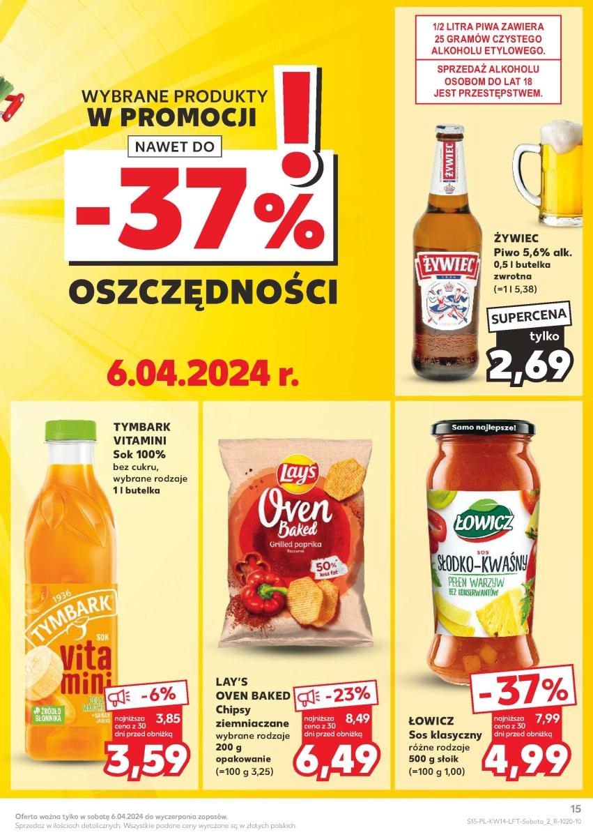 Gazetka promocyjna Kaufland do 10/04/2024 str.15