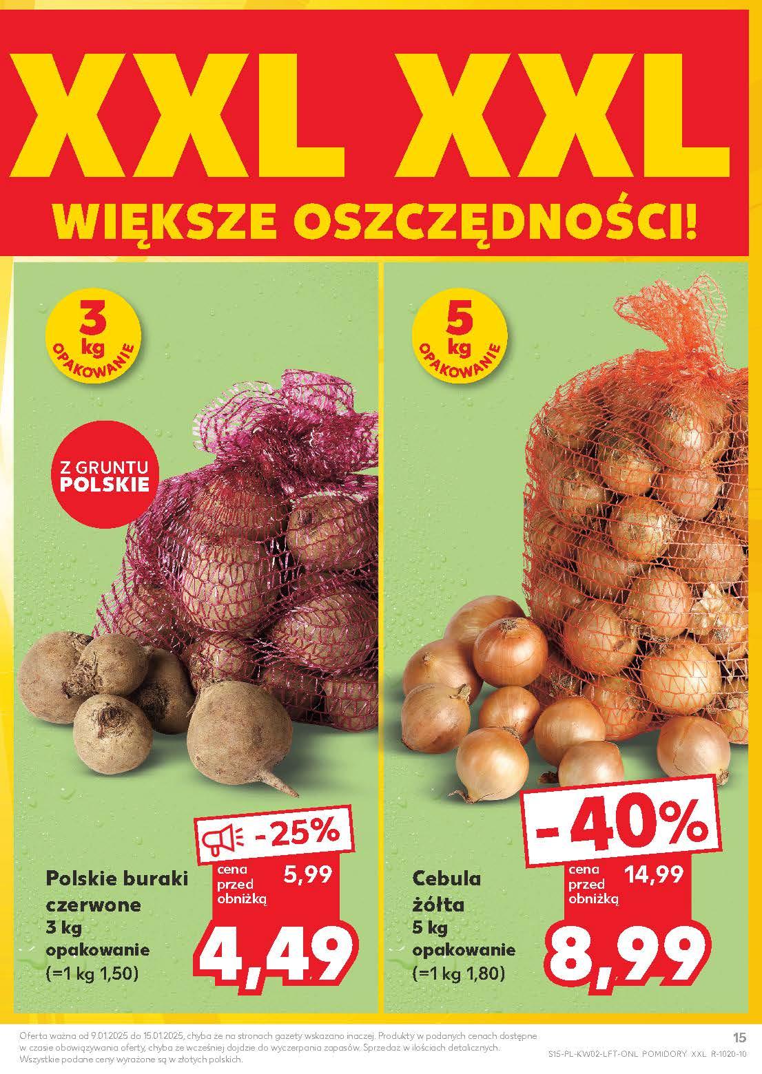 Gazetka promocyjna Kaufland do 15/01/2025 str.15