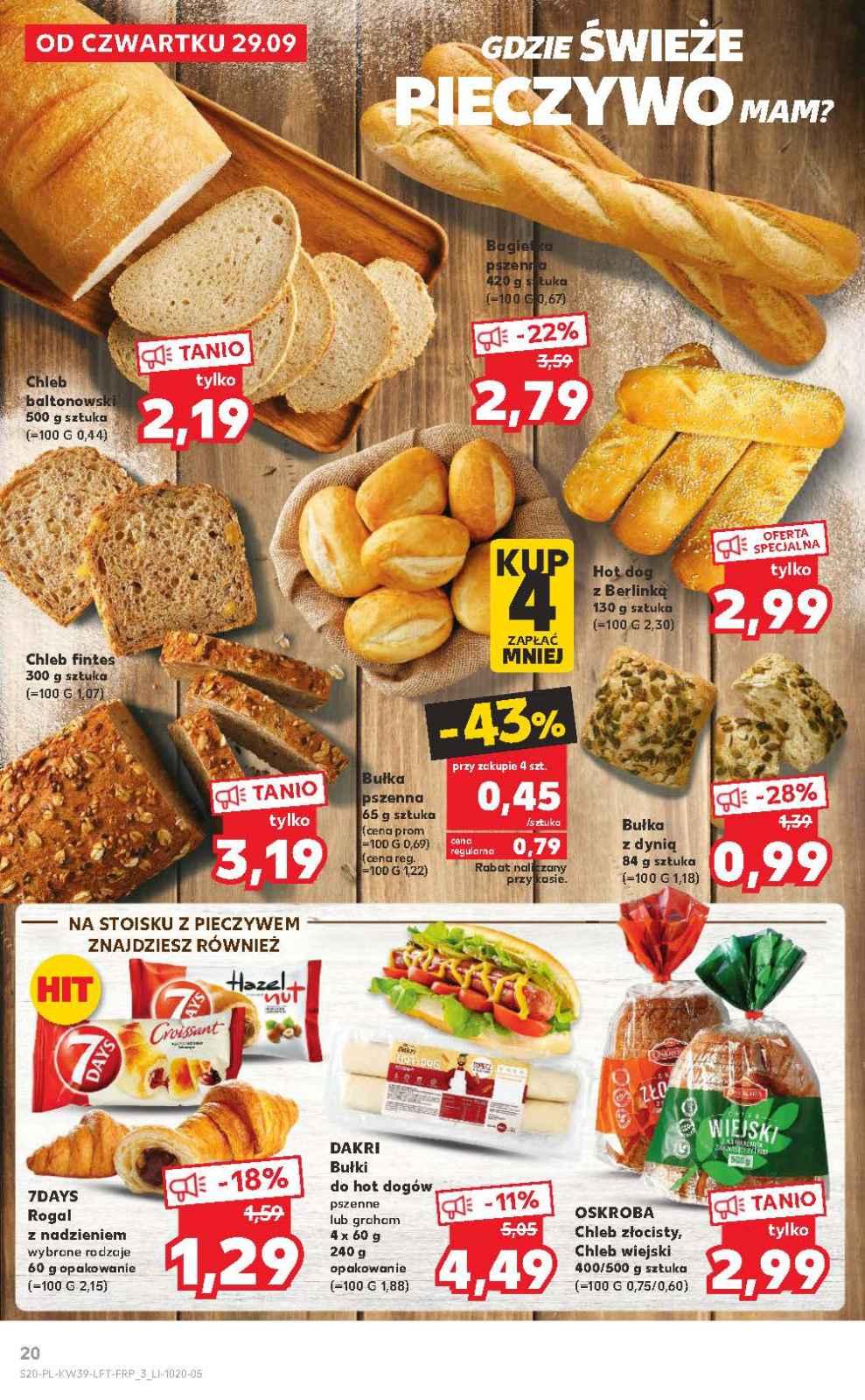 Gazetka promocyjna Kaufland do 05/10/2022 str.20