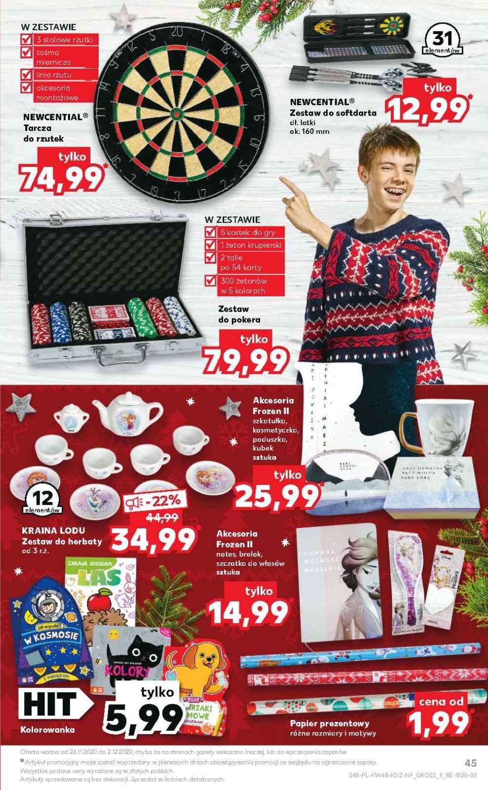 Gazetka promocyjna Kaufland do 02/12/2020 str.45