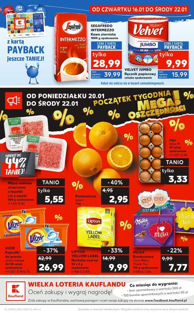 Gazetka promocyjna Kaufland do 22/01/2020 str.40