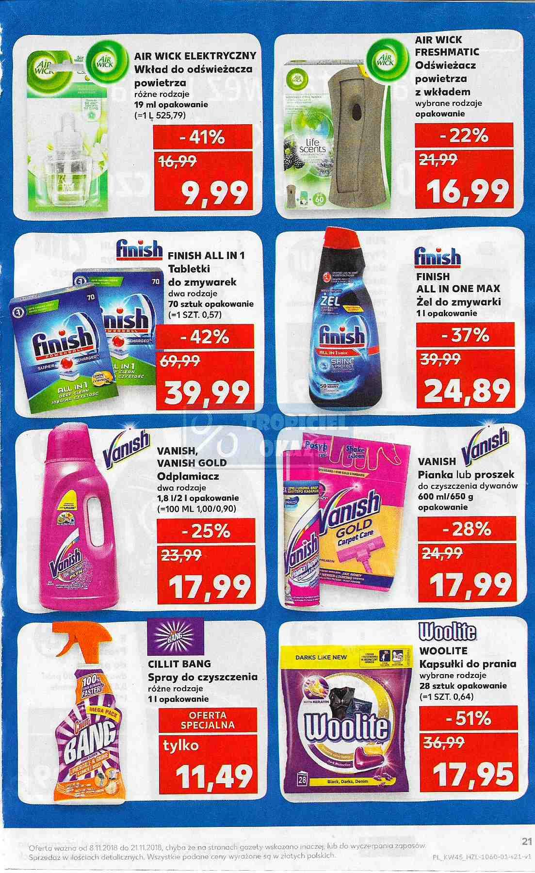 Gazetka promocyjna Kaufland do 21/11/2018 str.21