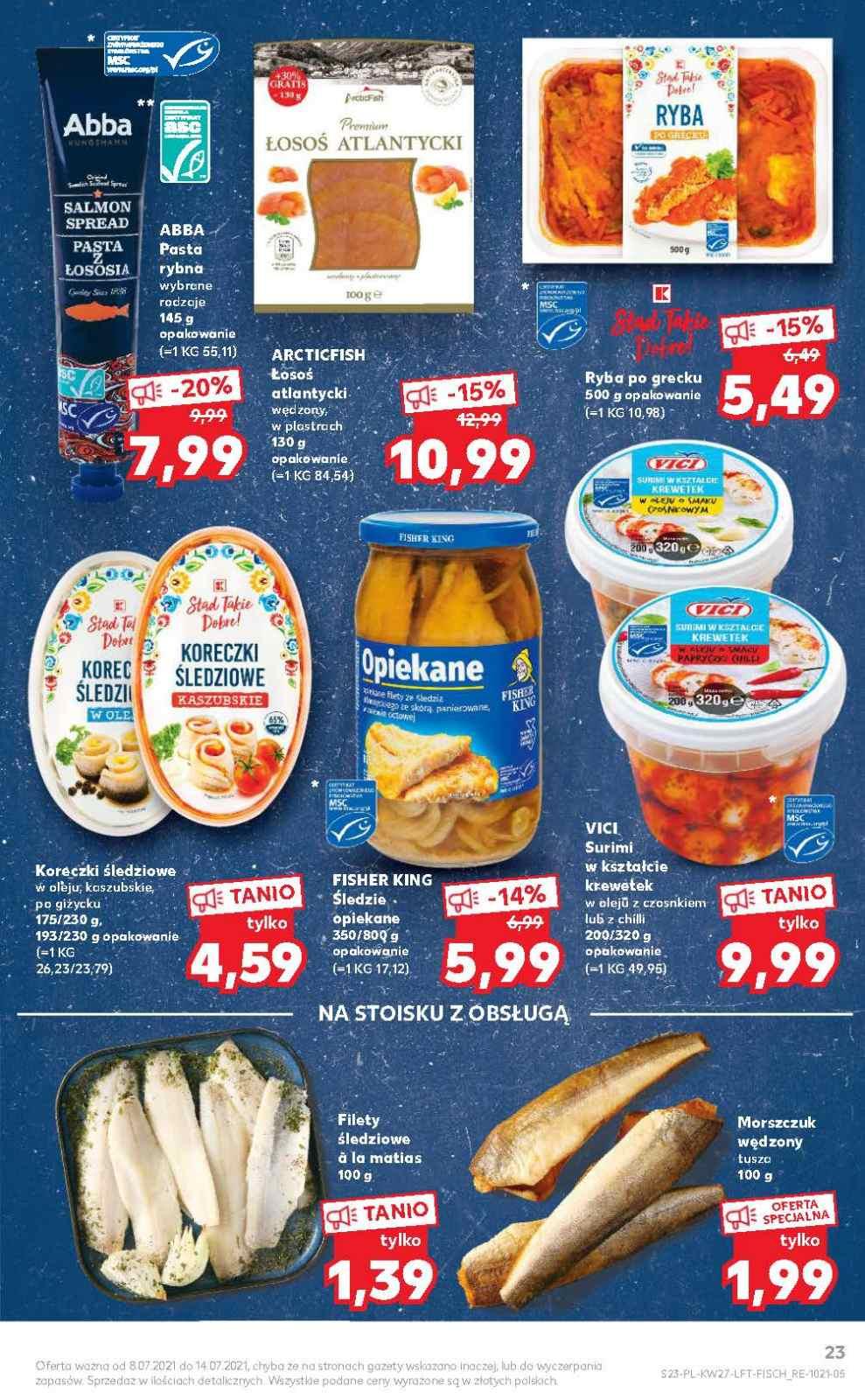 Gazetka promocyjna Kaufland do 14/07/2021 str.23