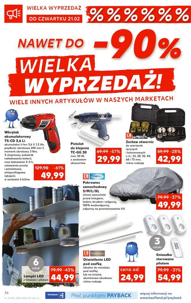 Gazetka promocyjna Kaufland do 27/02/2019 str.36