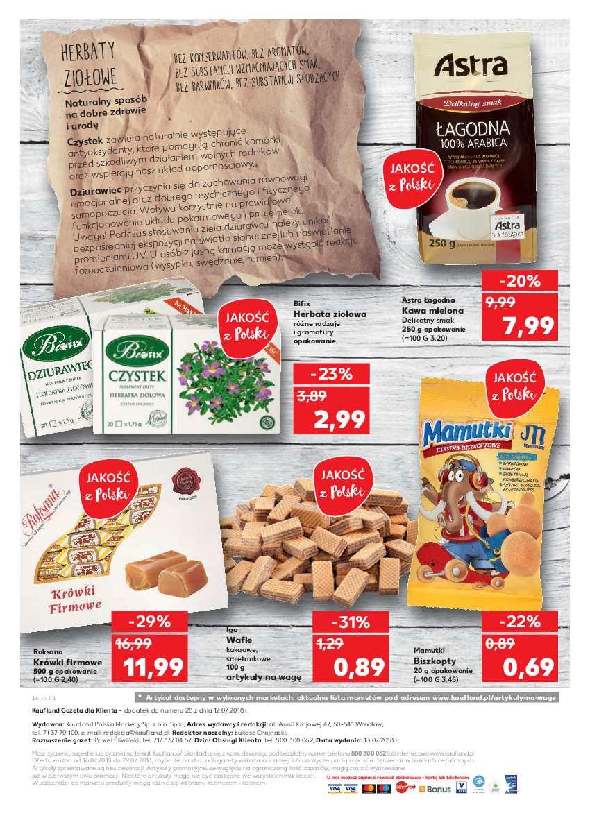 Gazetka promocyjna Kaufland do 29/07/2018 str.16