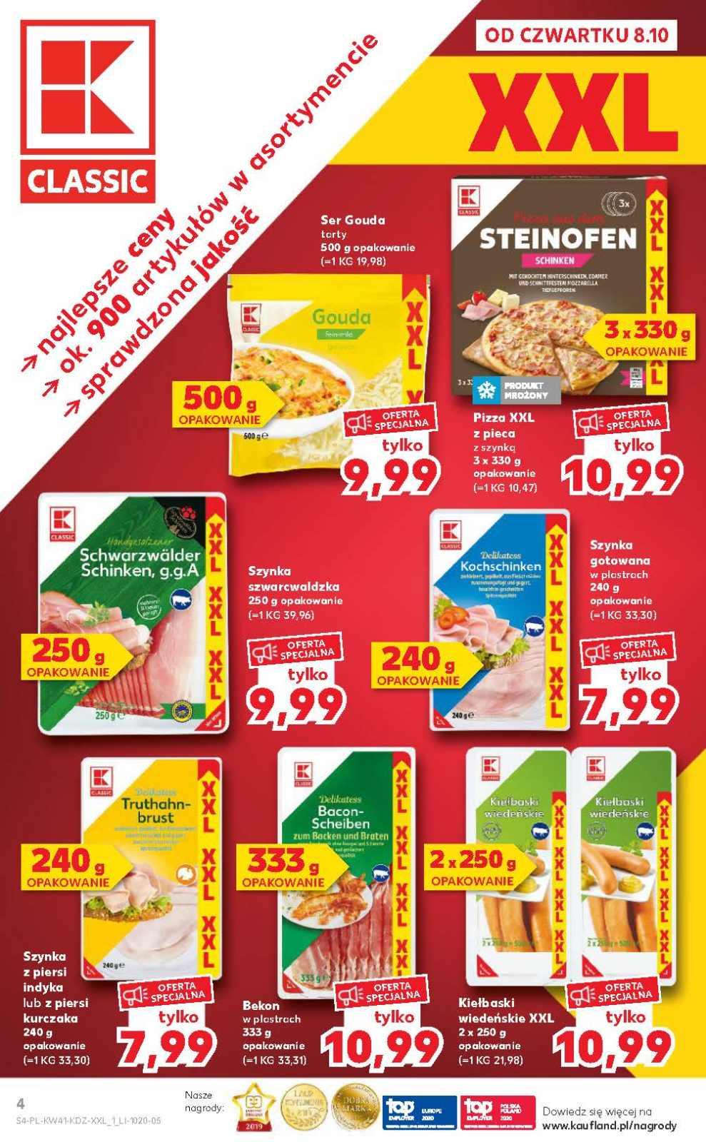 Gazetka promocyjna Kaufland do 14/10/2020 str.4