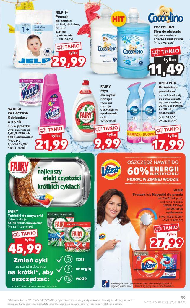 Gazetka promocyjna Kaufland do 01/03/2023 str.39