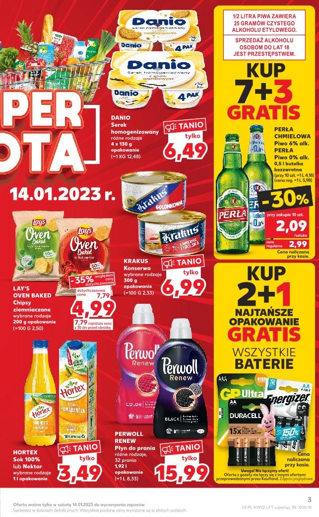 Gazetka promocyjna Kaufland do 18/01/2023 str.3