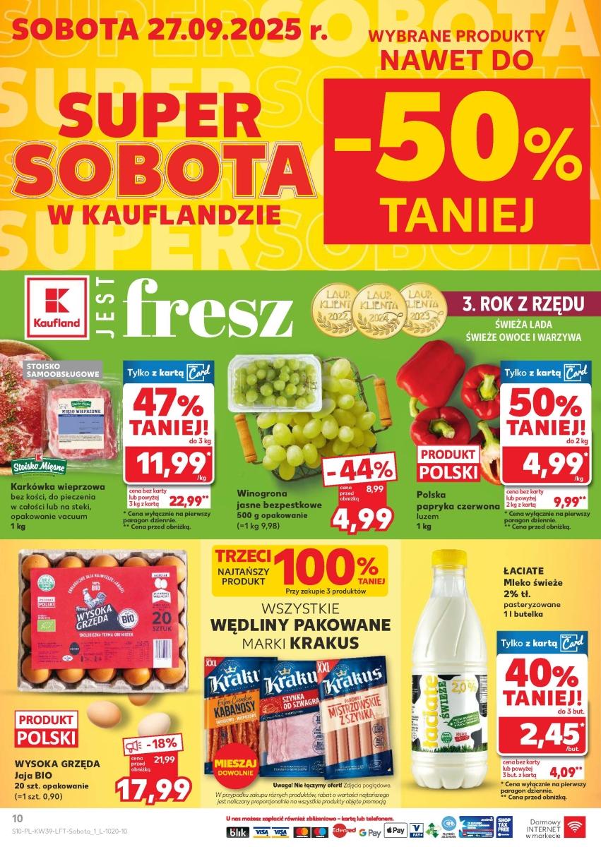 Gazetka promocyjna Kaufland do 01/10/2025 str.10