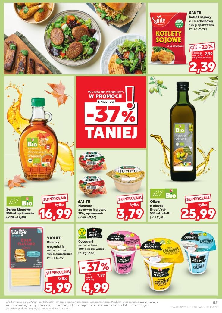 Gazetka promocyjna Kaufland do 11/09/2024 str.55