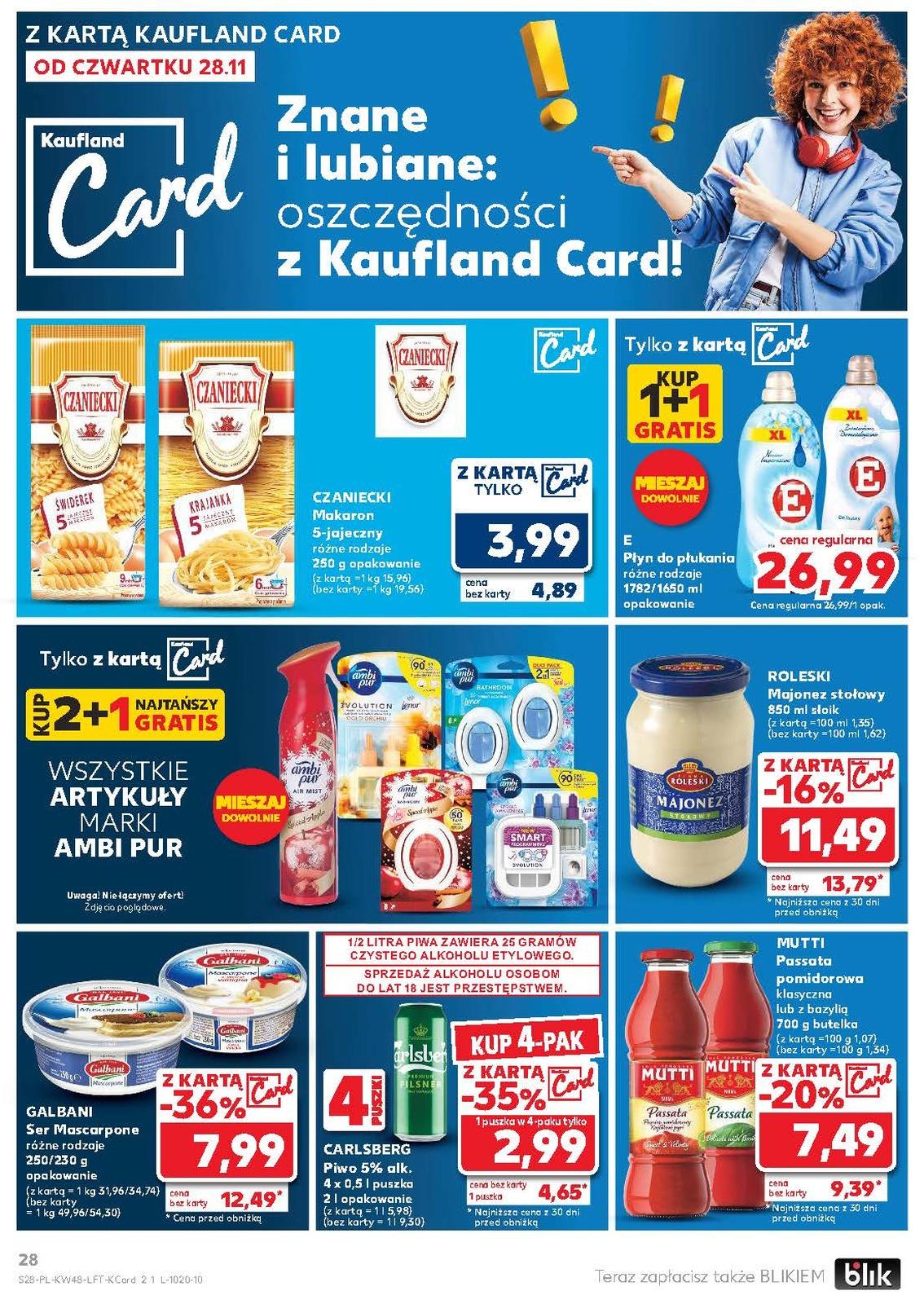 Gazetka promocyjna Kaufland do 04/12/2024 str.28