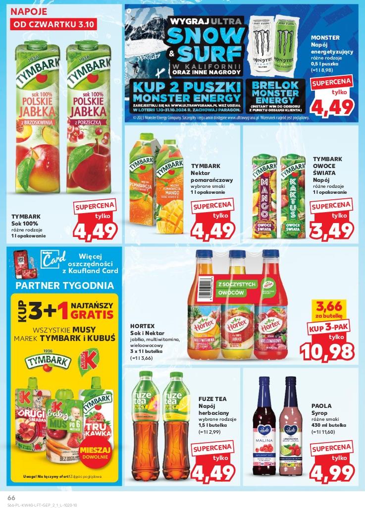 Gazetka promocyjna Kaufland do 09/10/2024 str.66