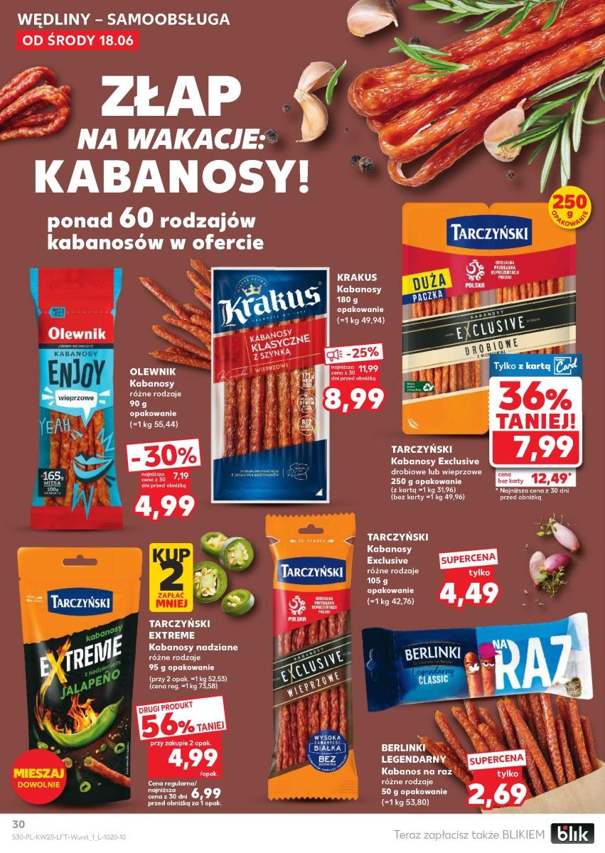 Gazetka promocyjna Kaufland do 25/06/2025 str.30