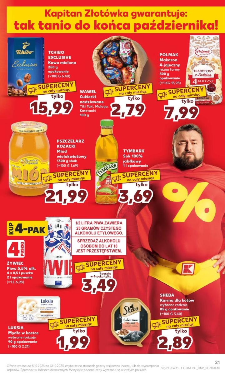 Gazetka promocyjna Kaufland do 18/10/2023 str.21