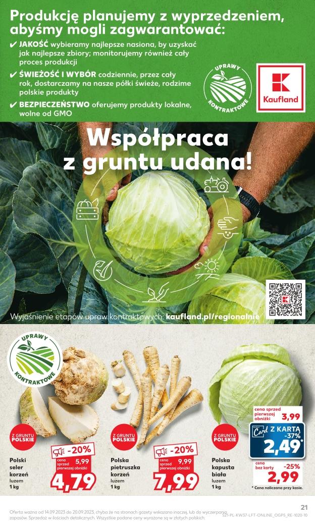 Gazetka promocyjna Kaufland do 20/09/2023 str.21