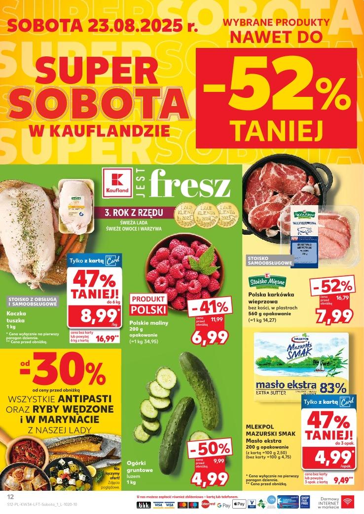 Gazetka promocyjna Kaufland do 27/08/2025 str.12