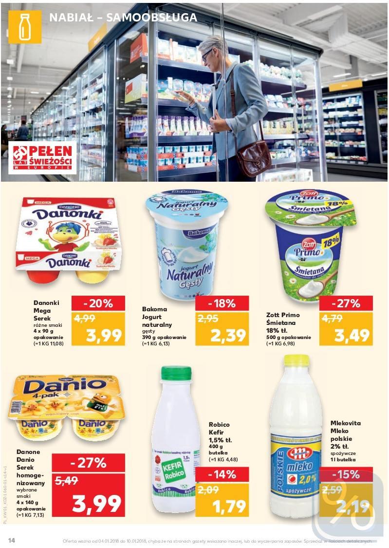 Gazetka promocyjna Kaufland do 10/01/2018 str.14