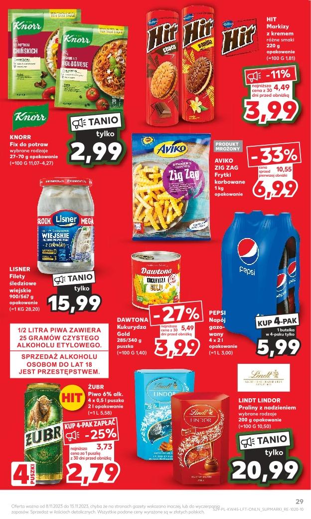 Gazetka promocyjna Kaufland do 15/11/2023 str.29