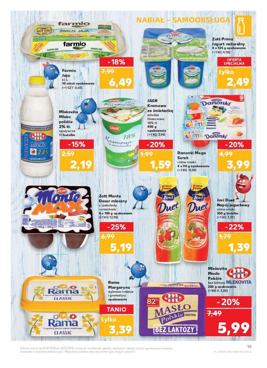 Gazetka promocyjna Kaufland do 25/07/2018 str.15