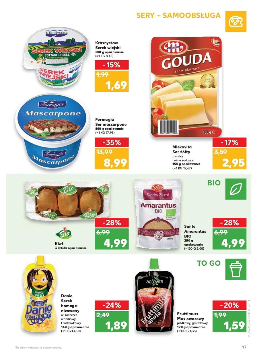 Gazetka promocyjna Kaufland do 16/08/2017 str.17