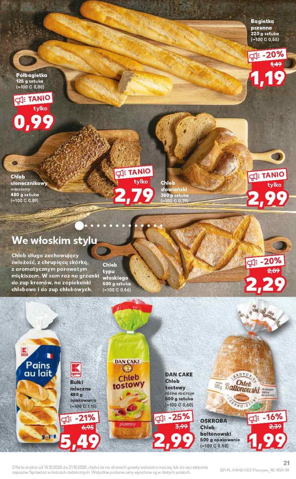 Gazetka promocyjna Kaufland do 21/10/2020 str.21