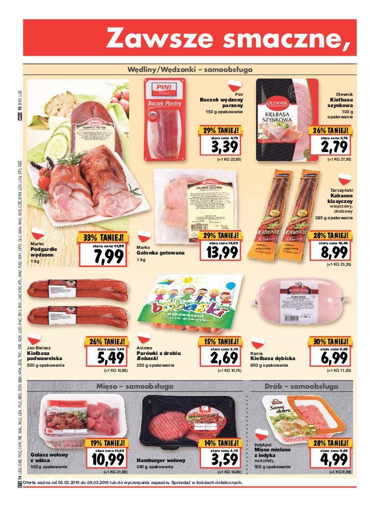 Gazetka promocyjna Kaufland do 09/03/2016 str.14