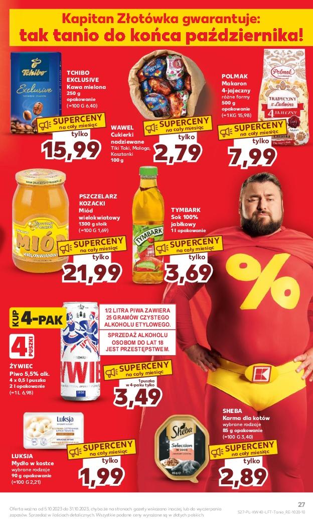 Gazetka promocyjna Kaufland do 11/10/2023 str.27