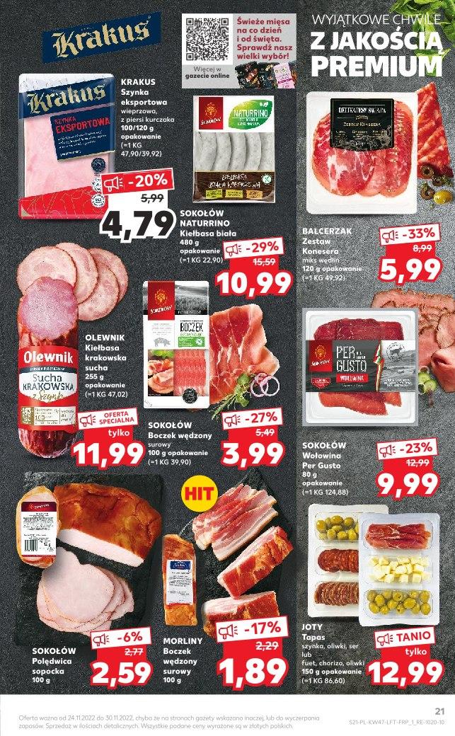 Gazetka promocyjna Kaufland do 30/11/2022 str.21