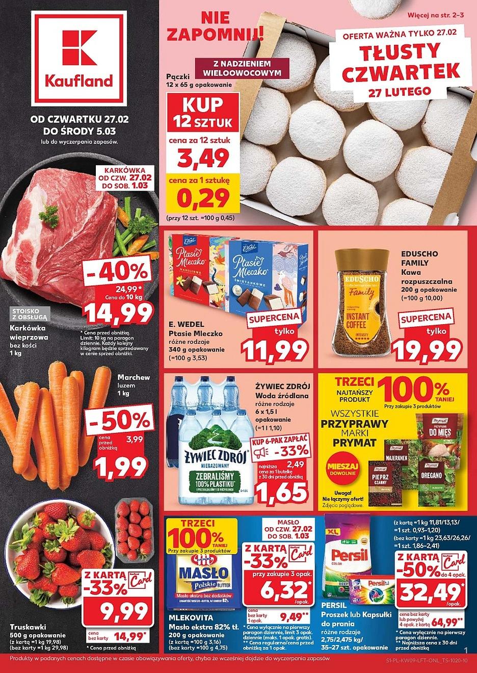 Gazetka promocyjna Kaufland do 05/03/2025 str.1