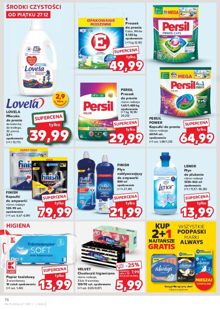 Gazetka promocyjna Kaufland do 31/12/2024 str.76