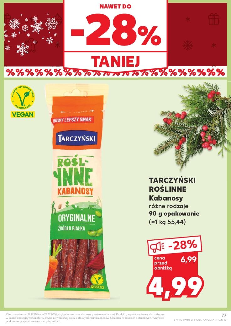 Gazetka promocyjna Kaufland do 18/12/2024 str.77