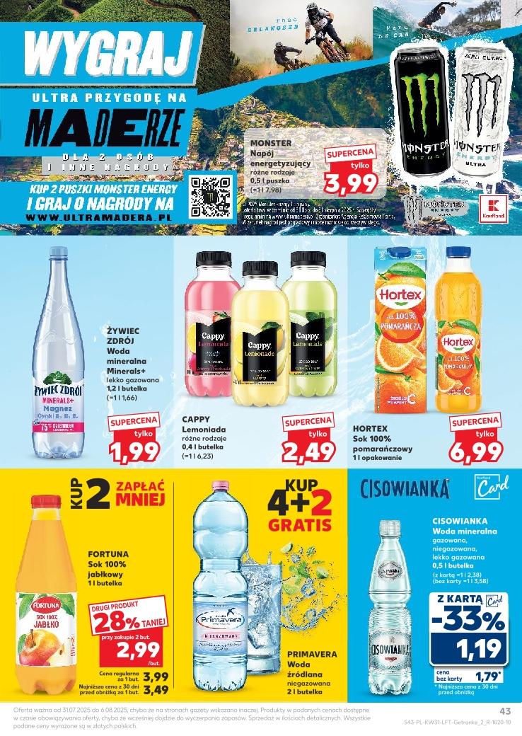 Gazetka promocyjna Kaufland do 06/08/2025 str.43