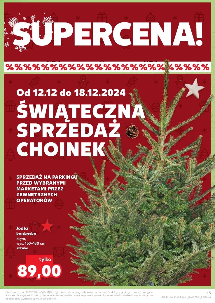 Gazetka promocyjna Kaufland do 18/12/2024 str.15