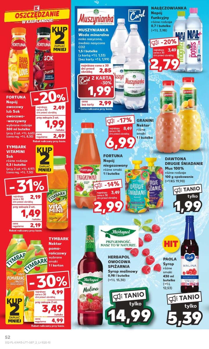 Gazetka promocyjna Kaufland do 31/10/2023 str.52