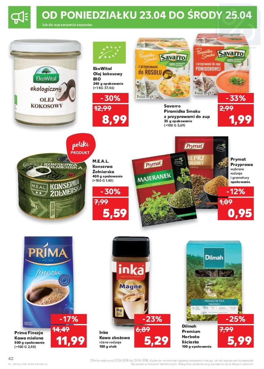 Gazetka promocyjna Kaufland do 25/04/2018 str.42