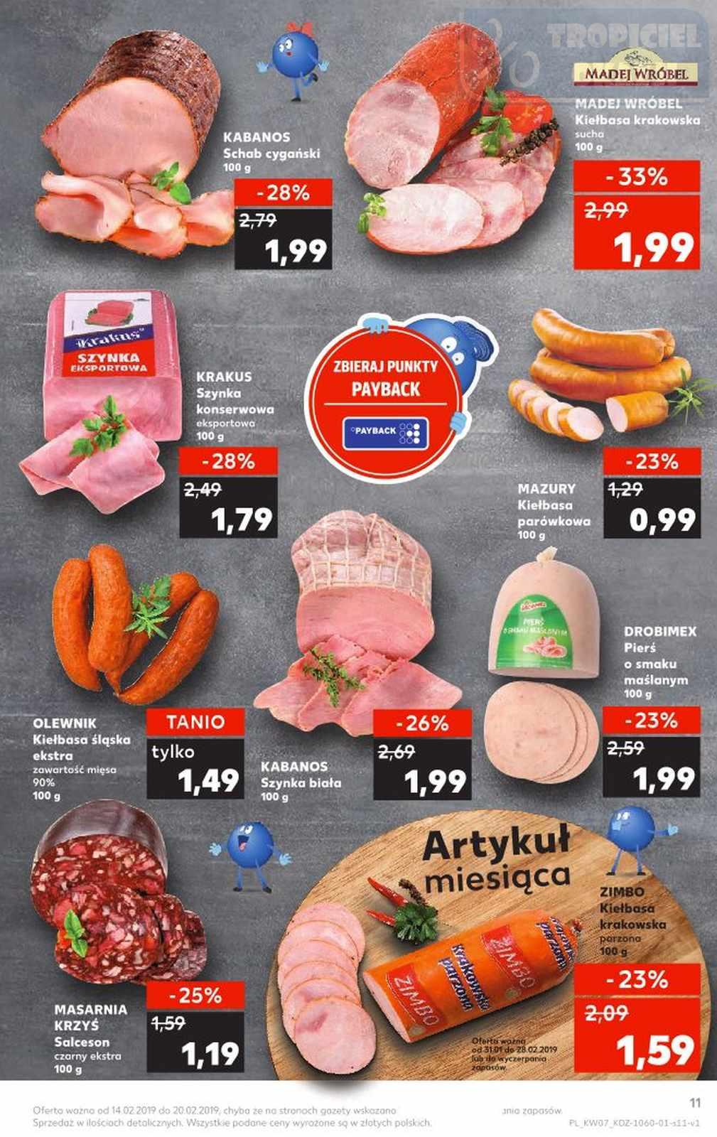 Gazetka promocyjna Kaufland do 20/02/2019 str.11